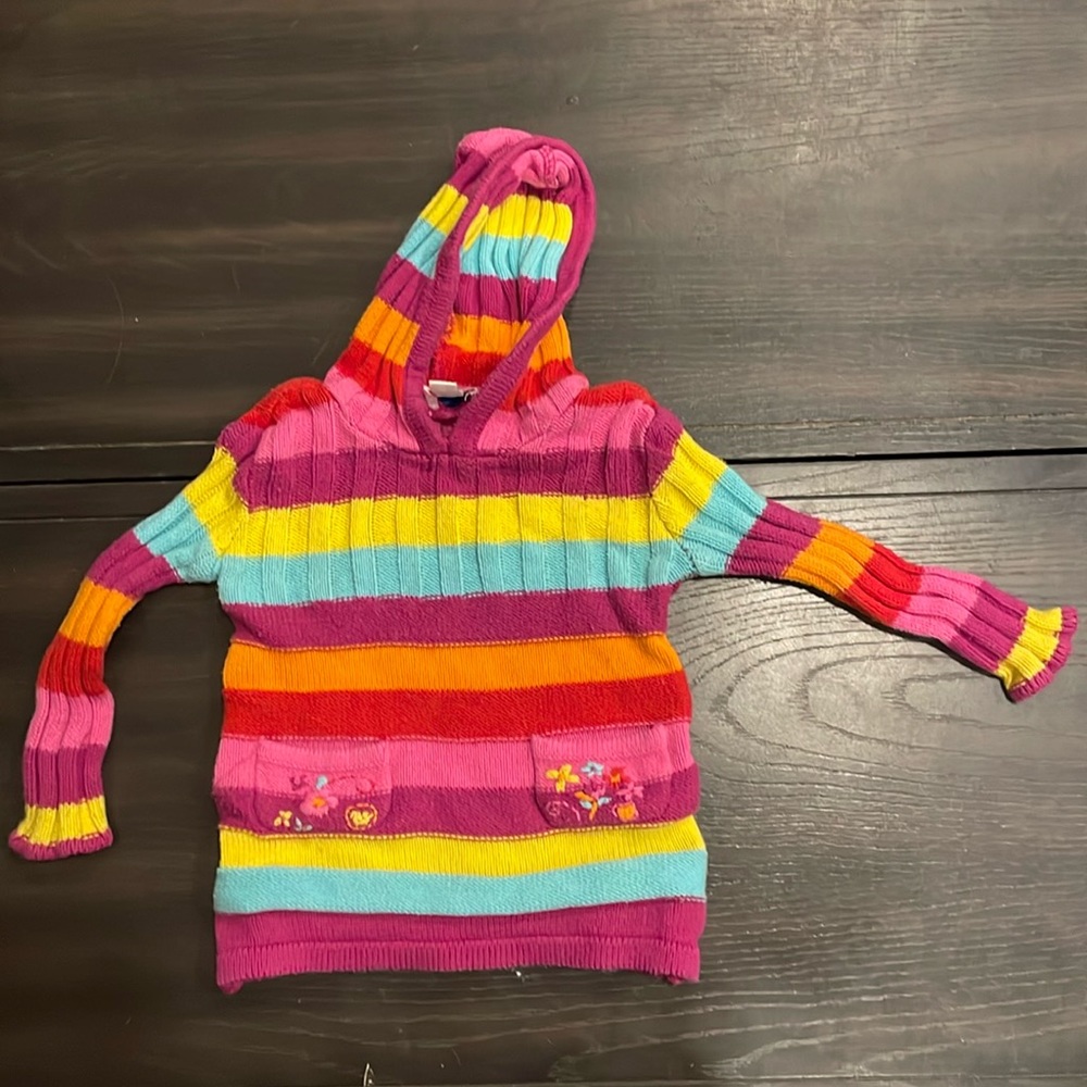 Children’s Place hooded sweater with tiny pockets!